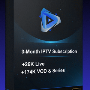 3 Month IPTV Box Plan – 15% Off | 4K Streaming Access
